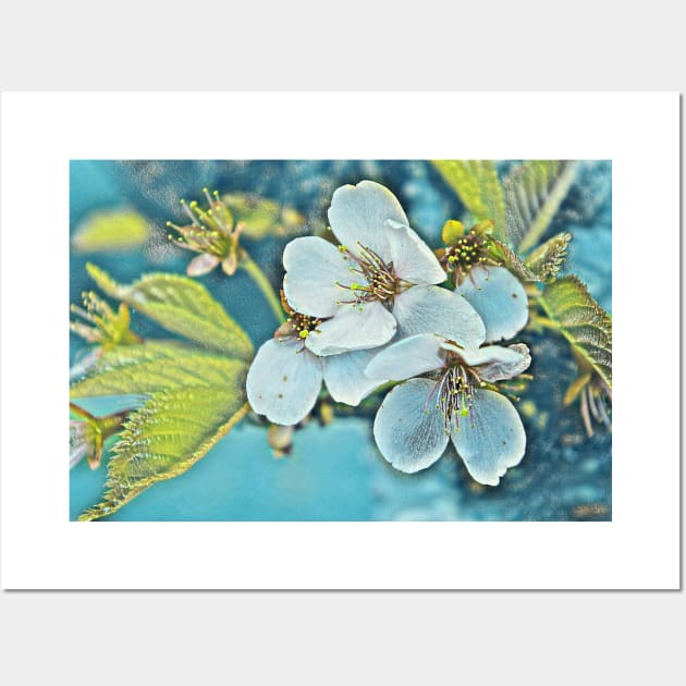 Lunapic Fantasy Blossom Trio Wall Art by Viking Visual - Lori Svensen